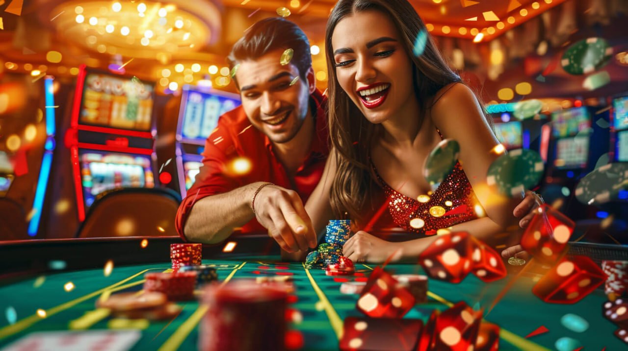 Antarmuka kasino langsung jus togel menampilkan meja roulette dan blackjack dengan dealer langsung